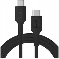 Green Cell KABGC100PS200PB, 2 m, USB C, USB C, 0,48 Gbit/s, Schwarz
