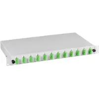 EFB Elektronik B71203.12OM5 Spleißbox SC 50/125μ OM5 ausziehbar 12 Pigtails/6 Kuppl. B7120312OM5
