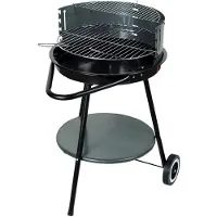 Floraland Kohlegrill rund mit Drehspieß 49 cm Modell MG911
