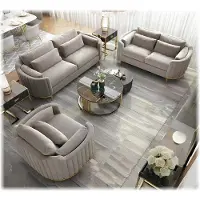 AEA Garnitur Couch Polster Stoff Sofa Couchen Polster Sitz Garnituren 3+1+1 Designer