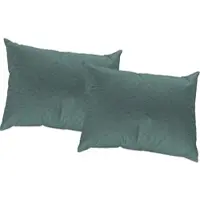 Wirth Dekokissen "Torbole" Gr. 3, blau (petrol, meliert), B:50cm L:50cm, Baumwolle, Polyester, Dekokissen_Sitzkissen_Kissenhüllen, Dekokissen, Kissenhülle ohne Füllung, 2 Stück