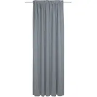 Adam Audio Vorhang ADAM "Uni Collection light" Gr. 5, blau (königsblau), B:142cm H:255cm, Jacquard, Baumwolle, Gardinen, Vorhang, aus 100% Bio-Baumwolle