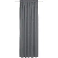 Adam Audio Vorhang ADAM "Graphic Ventus Light" Gr. 5, blau (dunkelblau), B:142cm H:255cm, Jacquard, Baumwolle, Gardinen, Vorhang, aus 100% Bio-Baumwolle