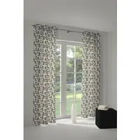 Adam Audio Vorhang ADAM "Good Old Days" Gr. 2, schwarz, B:145cm H:175cm, Jacquard, Baumwolle (Bio-Baumwolle), Gardinen, Vorhang, aus 100% Bio-Baumwolle