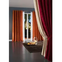 Wirth Vorhang "Trondheim 328 g/m2" Gr. 5, beige, B:132cm H:225cm, Chenille, Polyacryl, Gardinen, Vorhang