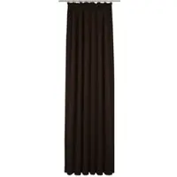 Wirth Vorhang "Newbury", braun, B:130cm H:185cm, Baumwolle, Polyester, Gardinen, Vorhang, nach Maß