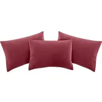 Maintal Zierkissen , rot, B:40cm, Polyester, Polsterauflagen, Zierkissen, (3 Stck.)