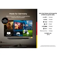 Samsung LED-Fernseher "GU55U8099HU", Energieeffizienz: F, schwarz, 55 ′′, Fernseher, LED-Fernseher