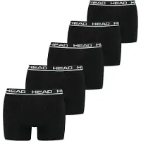 Head Herren Boxershorts, 5er Pack - Basic Boxer Trunks ECOM, Stretch Cotton