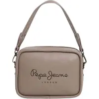 Pepe Jeans Bassy Code Schultertasche Schwarz Schwarz One Size