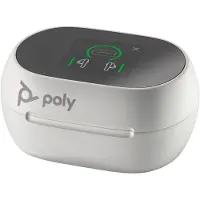 HP Poly Poly Voyager Free 60/60+ Weiße Ohrhörer (2 Stück), Ohrhörer, Weiß
