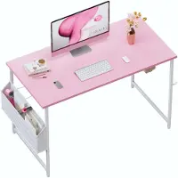 OEM Computertisch 120x50 cm mit Aufbewahrungstasche und Kopfhörerhaken