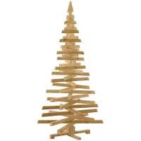 Syfax Holz Weihnachtsbaum KOTKA 180 cm Massivholz Kiefer Braun