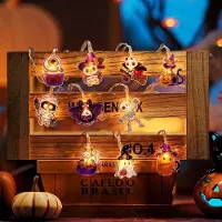 Dripio Halloween-Lichterkette 10 LED Warmweiß 1,5 m Timer