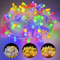 Dripio LED-Lichterkette 20 m, 11 Modi, IP44, mehrfarbig/warmgelb