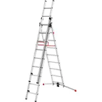 Hailo Profilot Combi Teleskop-stehleiter 1x8 Stufen