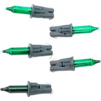 Dripio 5 grüne Push-in-Ersatzlampen 5V 0,7W 0,14A Glühlampe