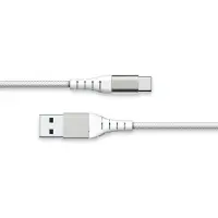 Force Power Lite FPLIAC1M2W, 1,2 m, USB A, USB C, Weiß