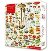 Sonstige Verlage Adult Sustainable Jigsaw Puzzle Mushrooms & Fungi by Adolphe Philippe Millot