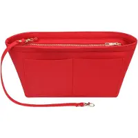 Merkloos Taschen-Organizer – Multifunktionaler Organizer für Handtaschen, in Rot
