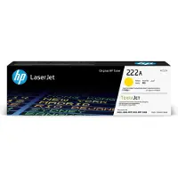 HP 222A Gelb Original LaserJet-Tonerkartusche, 1200 Seiten, Gelb, 1 Stück(e)