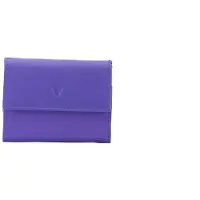 Sergio Valentini Herrengeldbörse Echtes Leder Schwarz Druckknopf Kompakt Black B UNICA 10x7.5x2 cm IN-1053-NERO