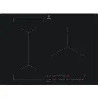 Electrolux Induktionskochfeld - - EIV73342IT - 3 Kochzonen - 70 cm - SaphirMatt-Oberfläche - Brückenfunktion - Leistungssteigerungsfunktion