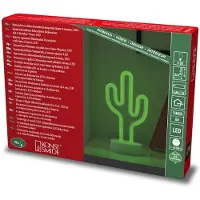 Dripio LED Cactus-Slangensilhouet, 90 grüne LEDs, Timer, batteriebetrieben
