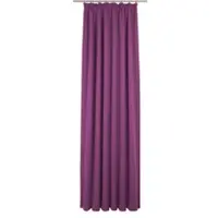 Wirth Vorhang "Newbury", lila (beere), B:130cm H:205cm, Baumwolle, Polyester, Gardinen, Vorhang, nach Maß