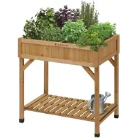 Merkloos Gartenpflanzenkasten mit 8 Fächern für Kräuter