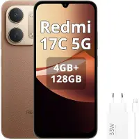 Xiaomi Redmi 17C 5G 4GB + 128GB Smartphone 6,99" 6000mAh Braun (mit 33W-Ladegerät)