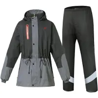 Merkloos Solidchoice – Wasserdichte Herrenregenjacke mit atmungsaktivem Design und Kapuze