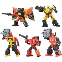 Hasbro Transformers Power of the Primes Predaking Combiner Set mit 5 Predacon Figuren 45 cm