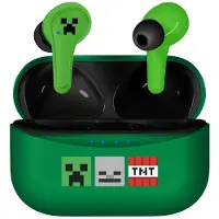 OTL TECHNOLOGIES Minecraft Kabellose Kinder-Ohrhörer mit Ladecase