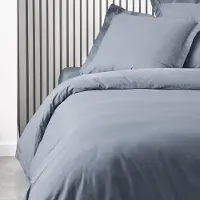 Trankielo - Bettbezug für Steppdecke, 240 x 260 cm - Baumwolle - Pflegeleicht & maschinenwaschbar