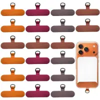 OEM 20 Telefonband-Ersatzpatches, 5 Gelb, Bordeaux, Braun, für Handyhüllen