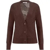 Peter Hahn Strickjacke braun