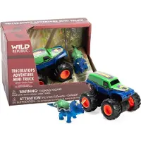 PADU Kleines Auto mit Triceratops