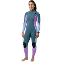 Billabong Synergy 4/3 Mm Neoprenanzug Mit Langem Arm Und Reißverschluss Am Brustkorb Für Damen