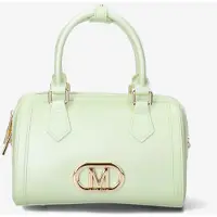 Marc Ellis Damen Schultertasche Vegan Leather mit M-Logo 4 trendige Farben Light Green UNICA 20.5x12.5x11 cm FLAT ESTRELLA M SOFT GREEN-LIGHT GOLD