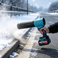 StarTech.com Bürstenloser Akku-Turbogebläse - H28 - 21 V - Für 2 Akkus - Akku nicht enthalten - Handgerät