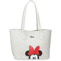 Joumma Bags Disney Minnie Bowlogue Shopper-Handtasche Tote aus Kunstleder 31 x 25,5 cm