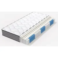 Selius Luxe Taschenfederkernmatratze, 180x200 cm – mit druckentlastender Schaumschicht und optimaler Unterstützung der Wirbelsäule