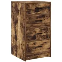 vidaXL Sideboard Räuchereiche 40 x 41 x 75 cm Holzwerkstoff