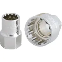 Ks Tools 19mm TRIPLEplus Durchgangs-Stecknuss, 19mm