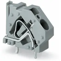 Wago 745-843 Anreihbare Leiterplattenklemme,6 mm2,Rastermaß 10 mm,lichtgrau 745843 - 50 Stück