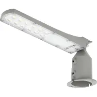 Eko-Light LITE FLAMINGO Straßenleuchte 30W | IP65 Schutzart | 4000K Neutralweißem Licht | Einfache Montage | 3000lm, Grau
