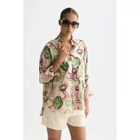 Scotch & Soda U9b01330t Linen 3/4-arm-hemd