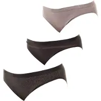 Dim Pack-3 Höschen Slips Coton Strech D4C17 Frau