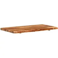 Syfax Badezimmer-Waschtischplatte Massivholz Akazie 100x52x3,8 cm